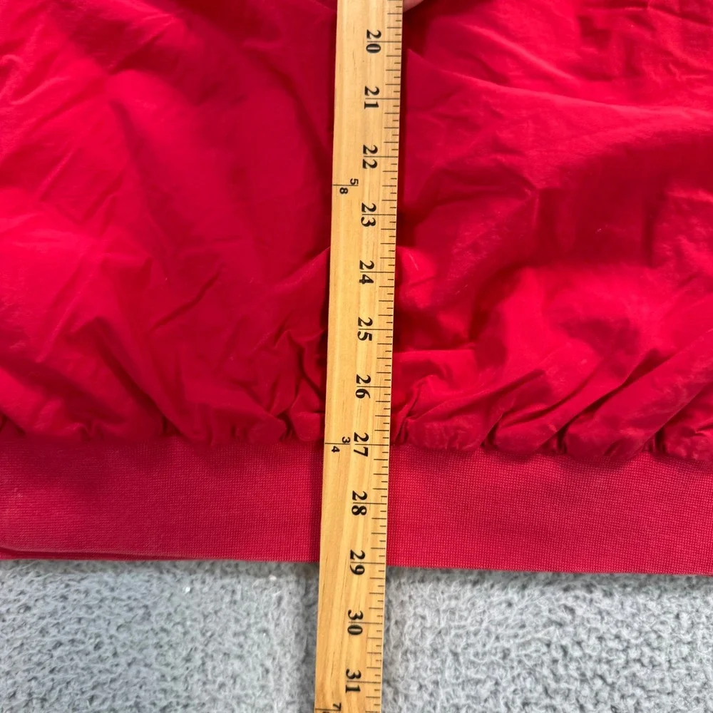 Polo Ralph Lauren Mens XL Red‎ Nylon Mesh Lined Windbreaker Pullover